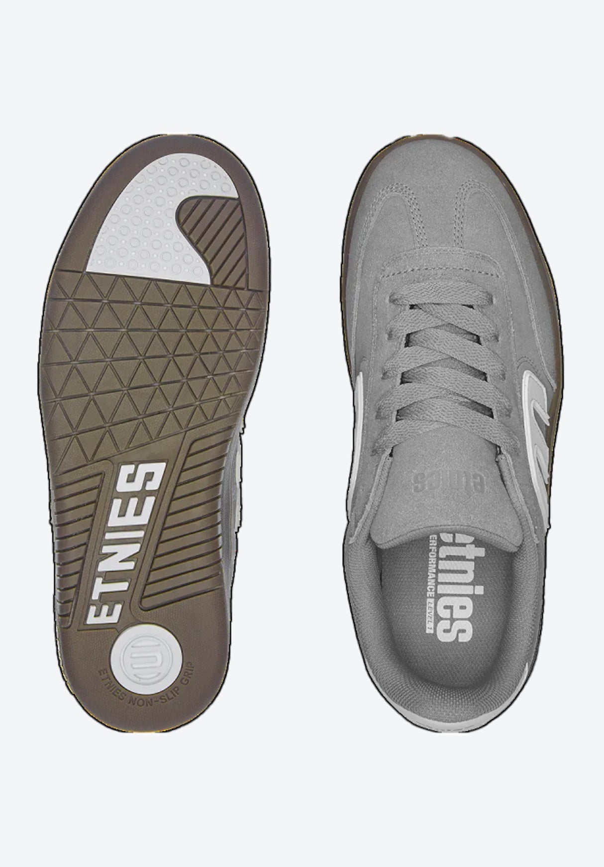 Lo Cut grey-white-gum Rueckenansicht