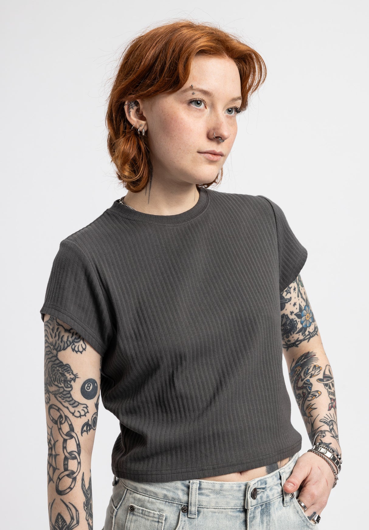 Mahira grey Rueckenansicht