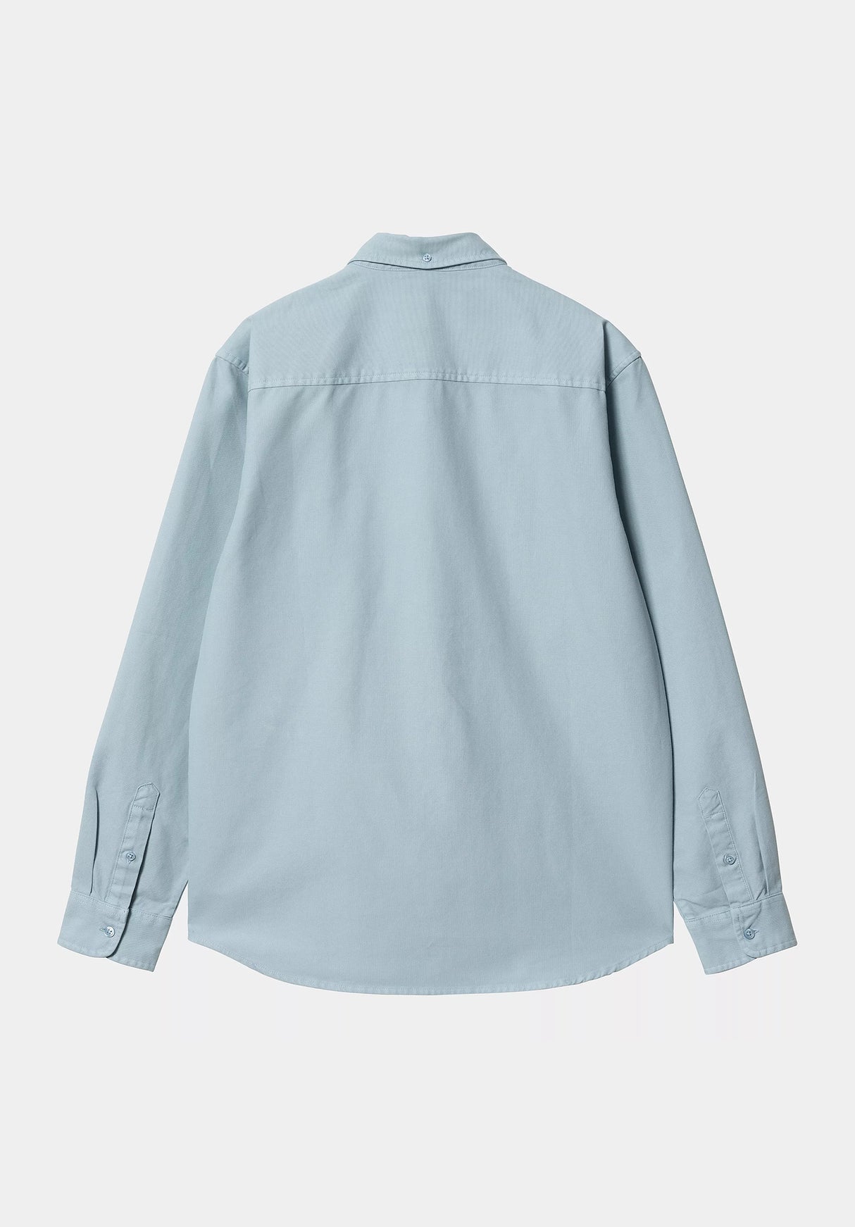 Bolton frostedblue-garmentdyed Rueckenansicht