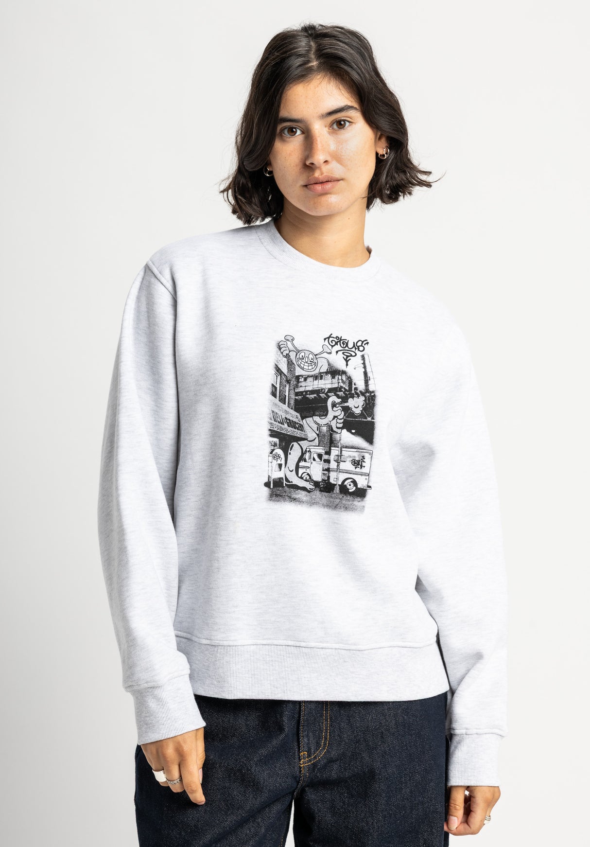 Cono lightheathergrey Rueckenansicht