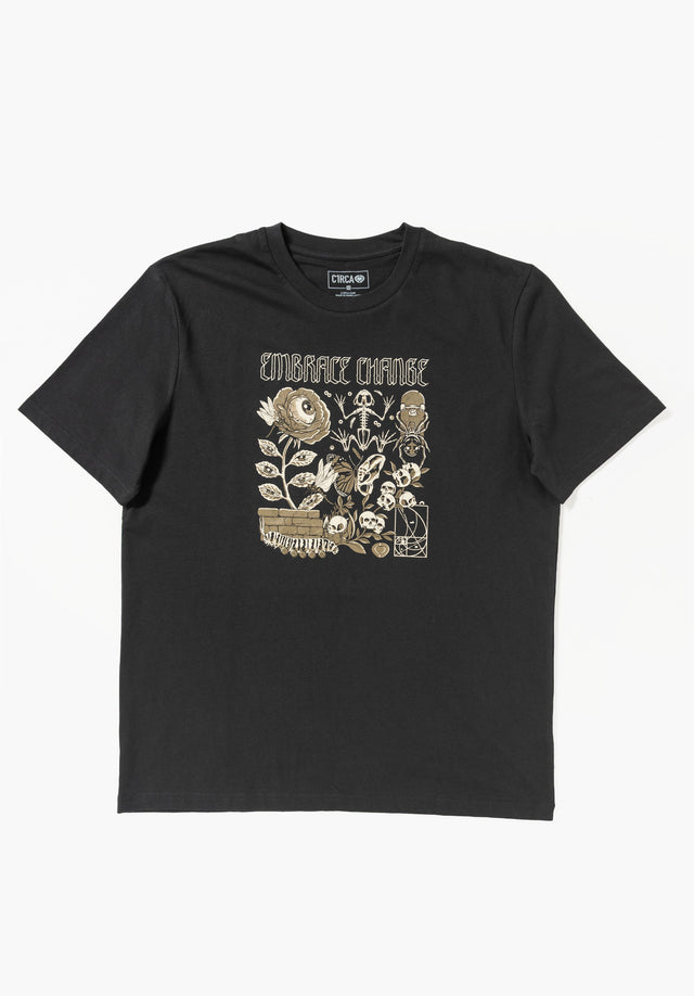 Mutation Tee black Vorderansicht