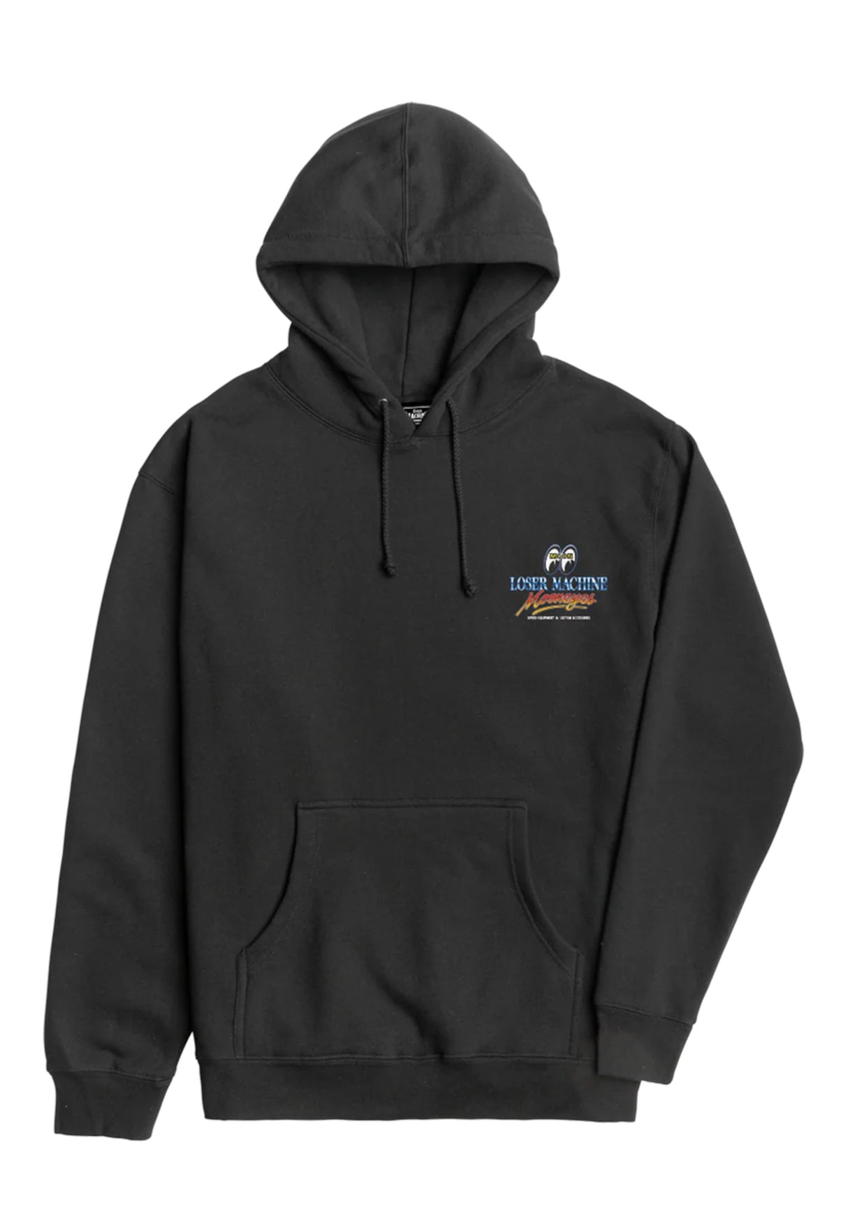 x Mooneyes Red Hot black Rueckenansicht