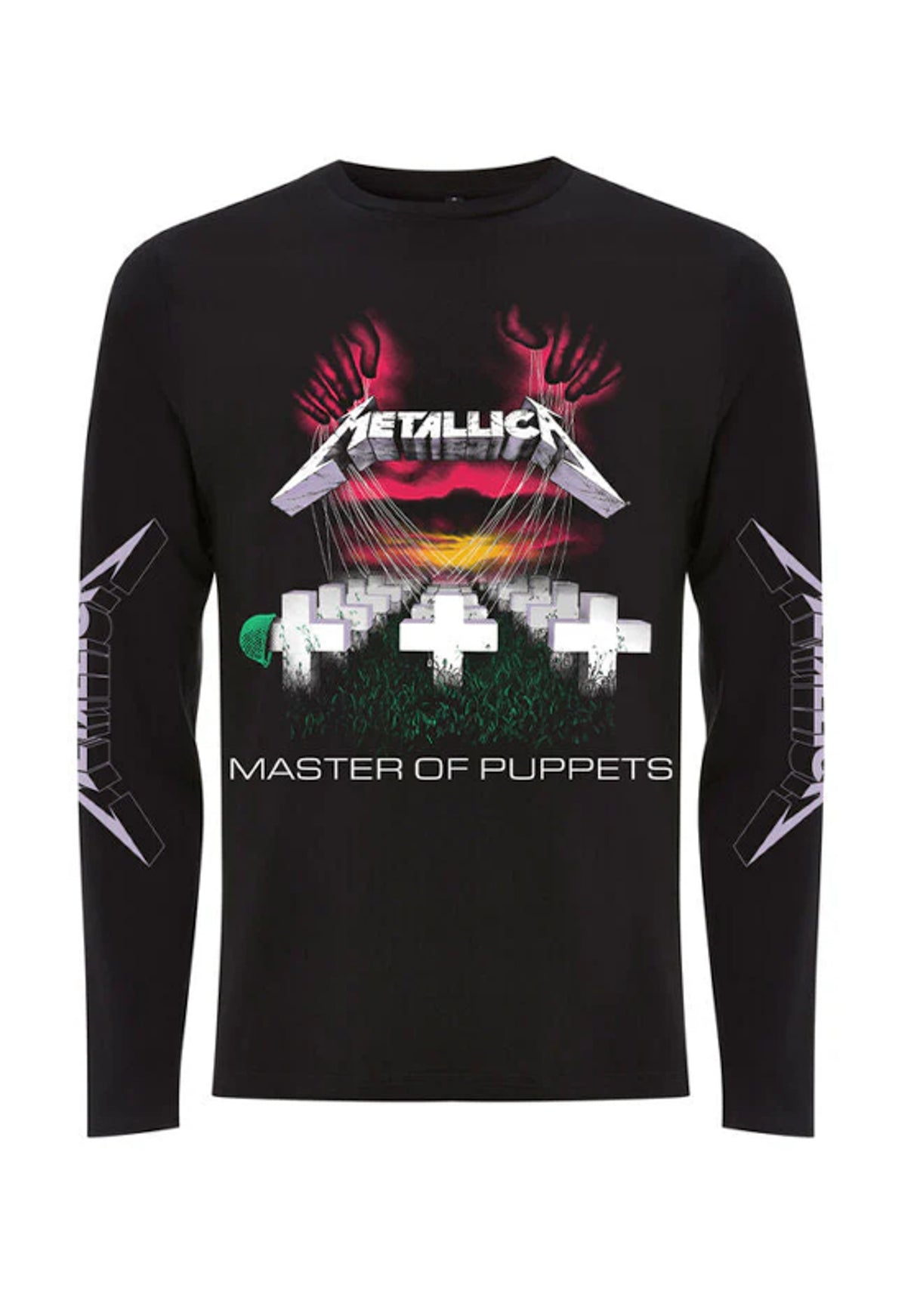 Metallica - Master of Puppets black Vorderansicht