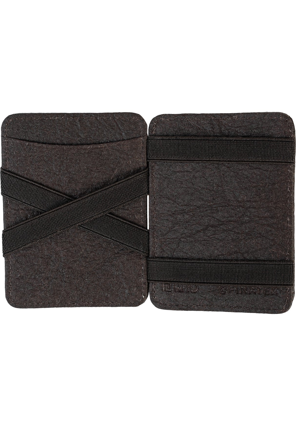 Magic Wallet Coin Vegan chestnut Rueckenansicht