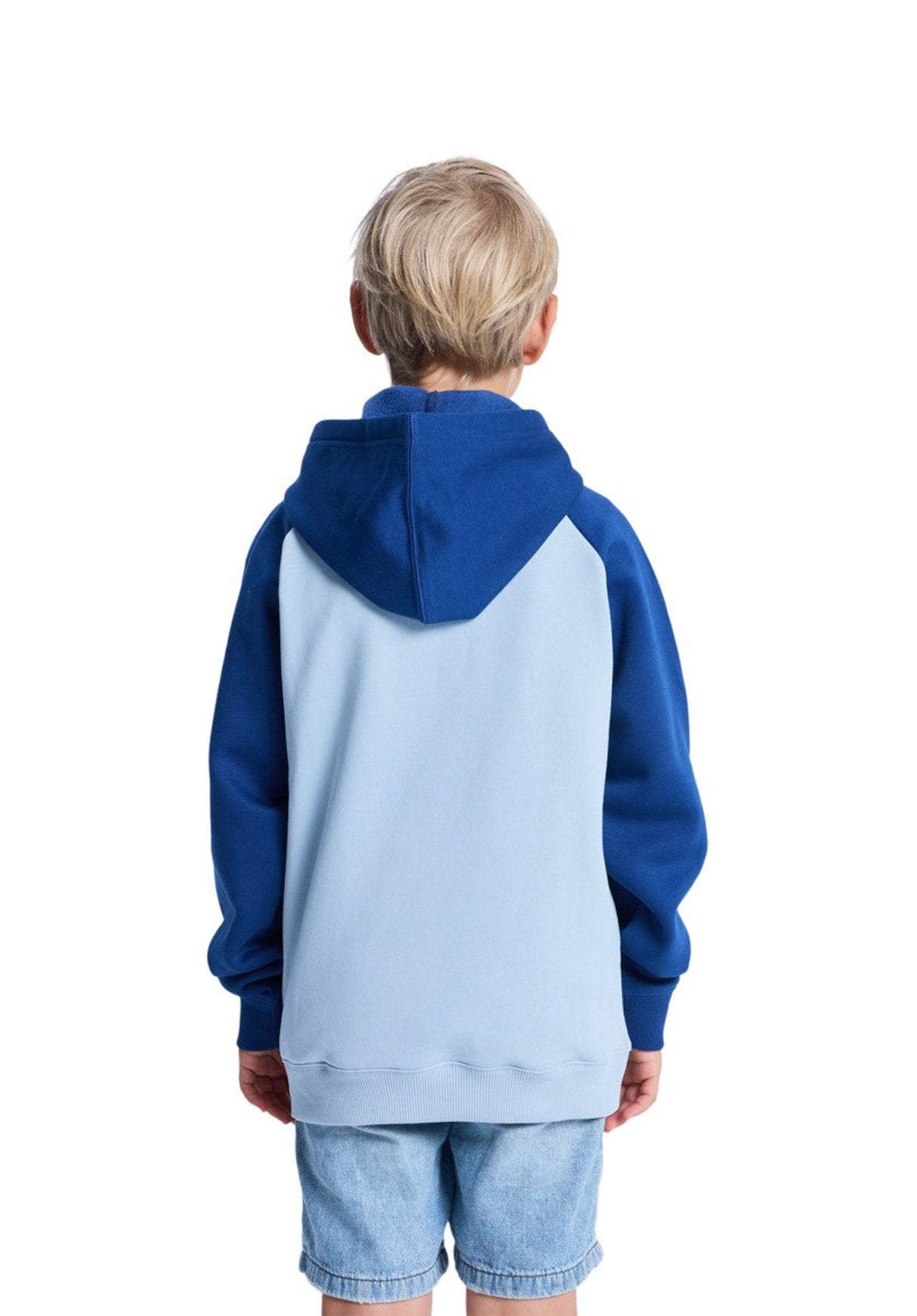 Corpo Raglan Kids estateblue Rueckenansicht