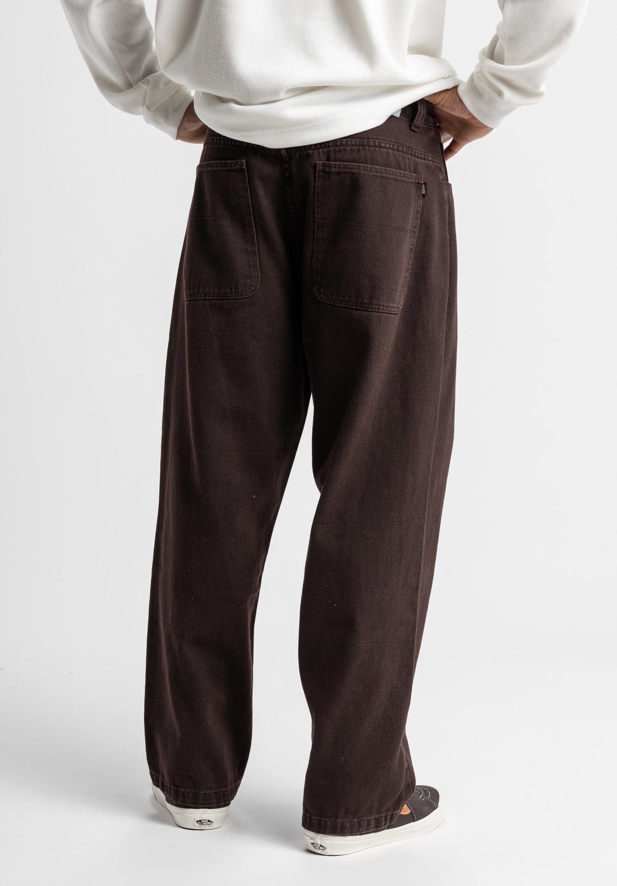 Boogy darkbrown-denim Closeup1