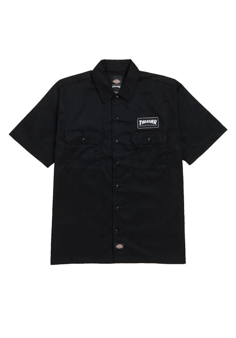 x Thrasher black Vorderansicht