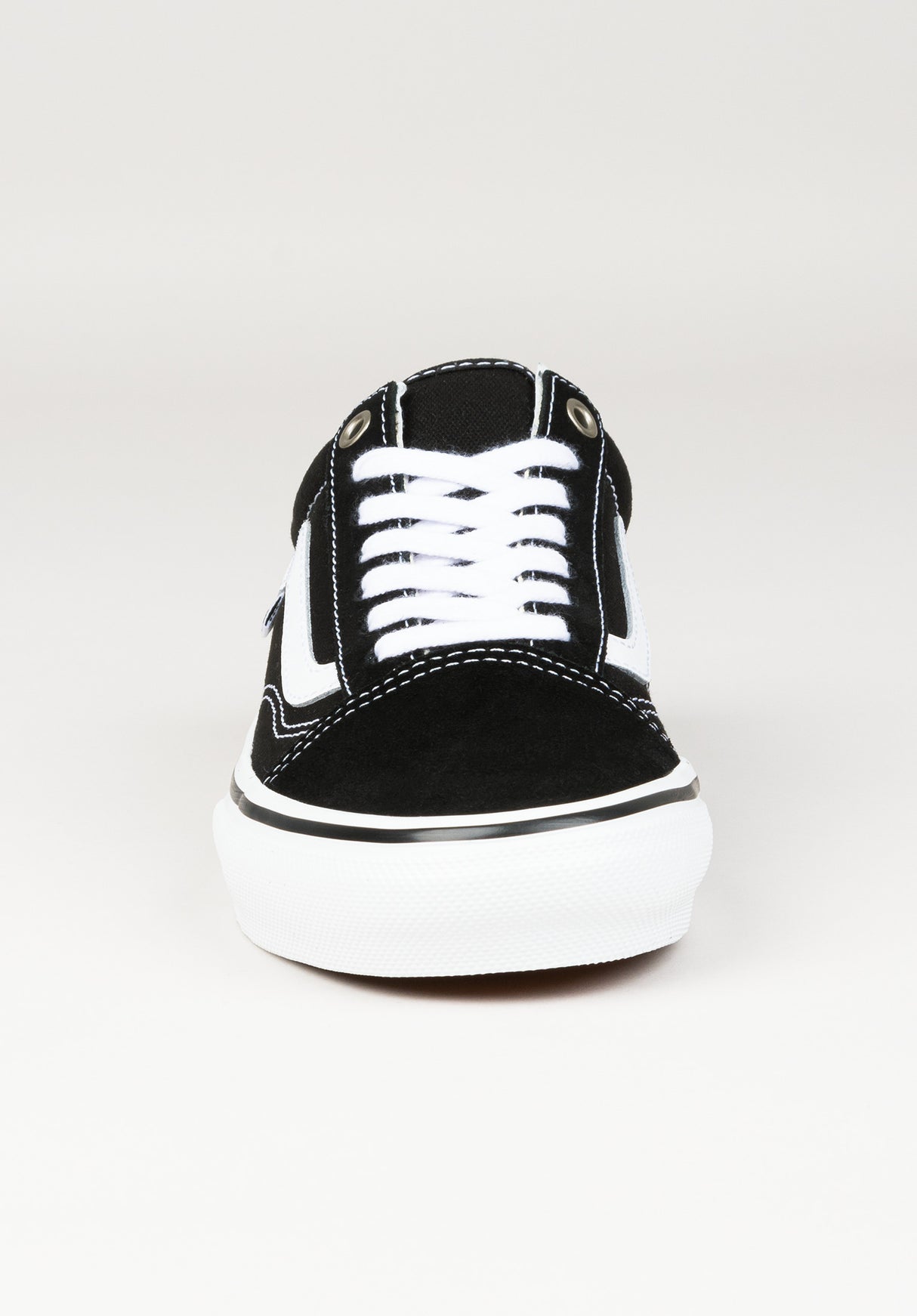 Old Skool SKATE black-white Rueckenansicht