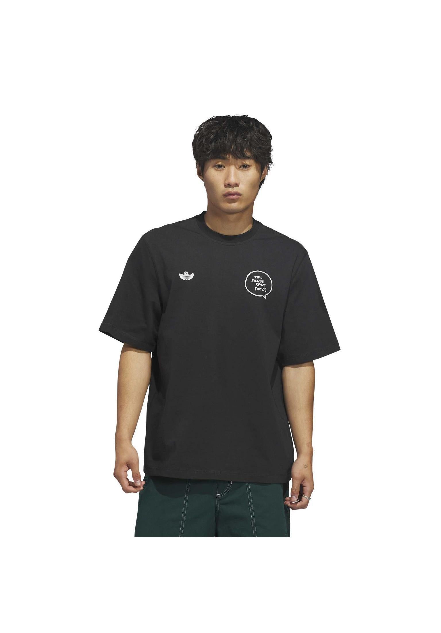 Gonz Spot adidas-skateboarding T-Shirt in black for men – TITUS