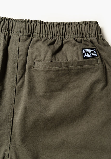 Easy Twill Pant tealeaf Closeup1