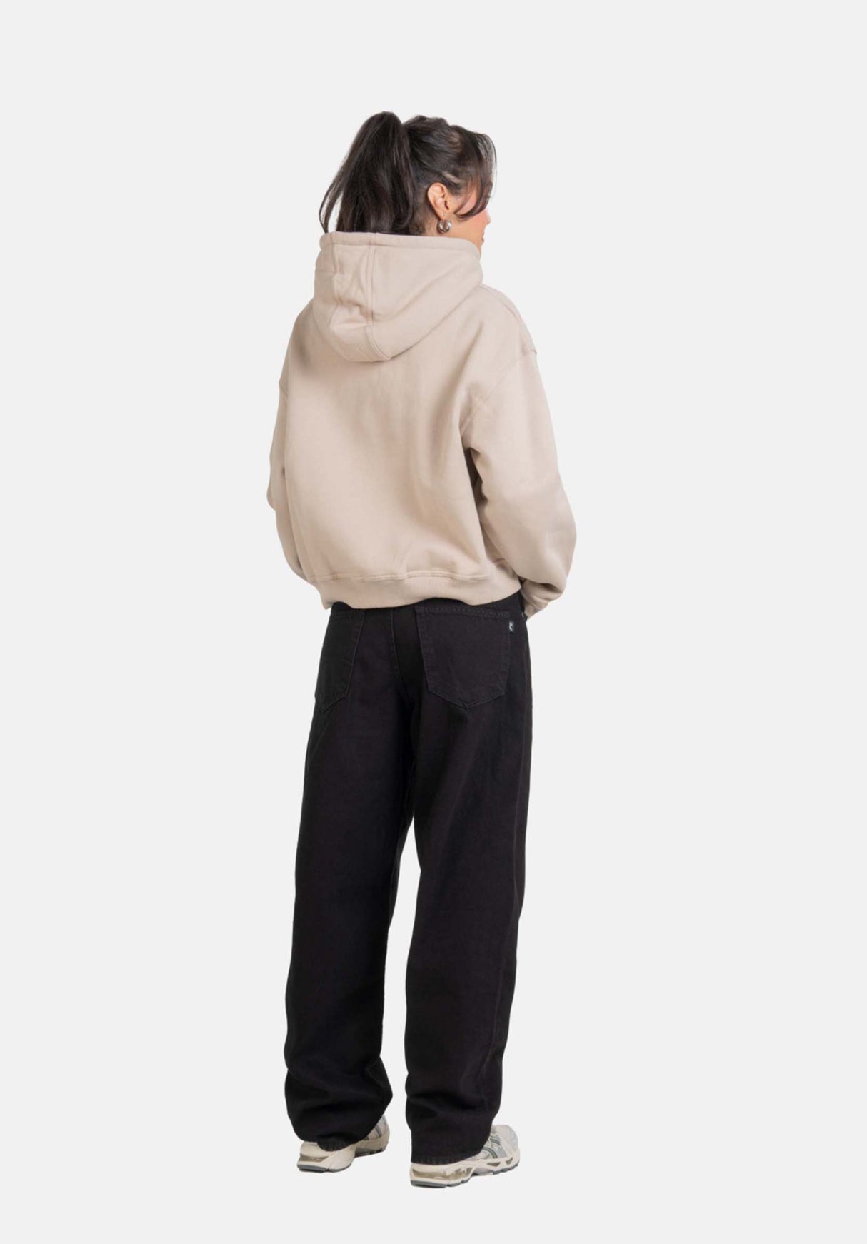 Women Chloé Baggy deepblack Rueckenansicht