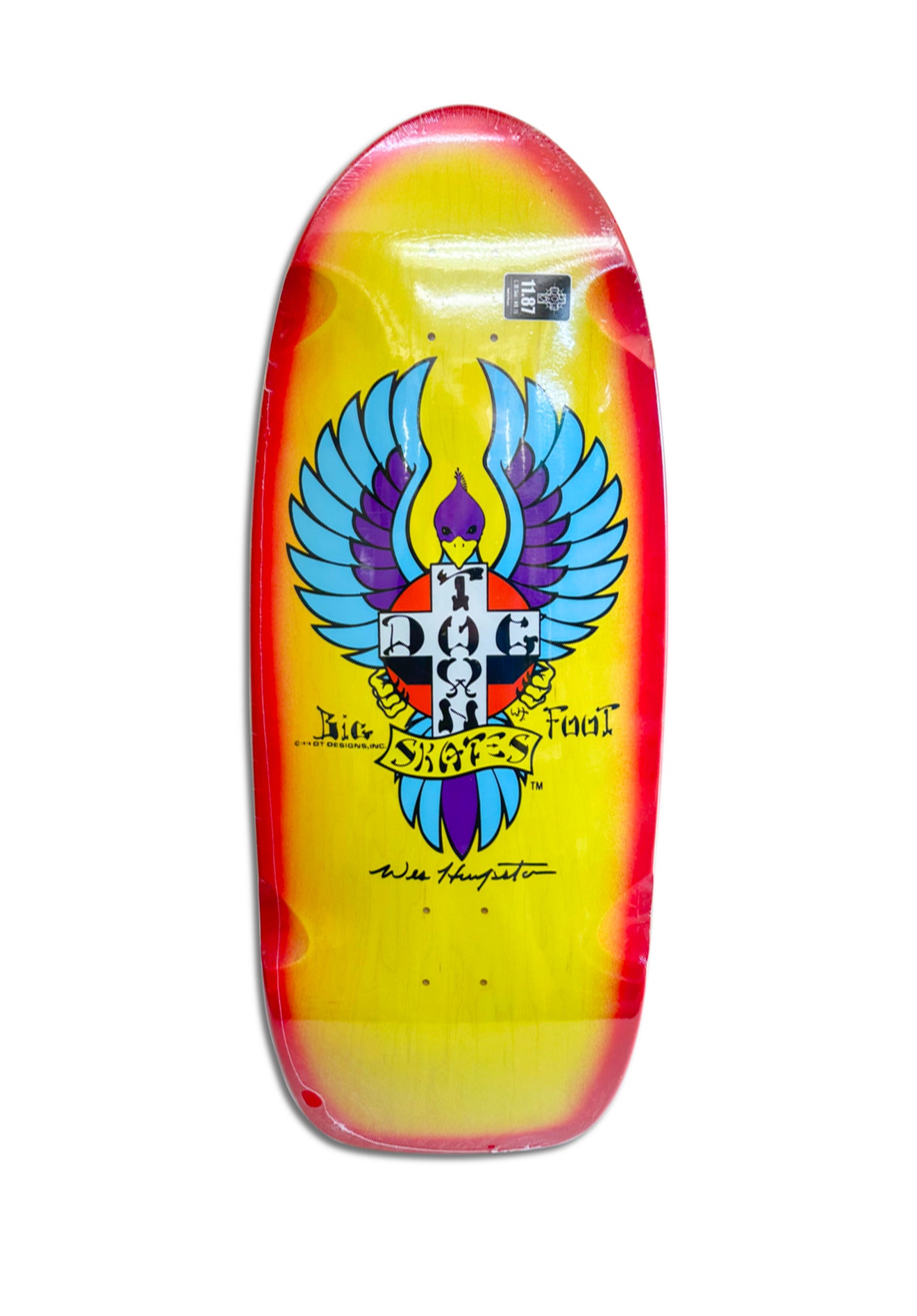 OG Big Foot 70's Classic Dogtown Deck in yellow-red-blue – TITUS