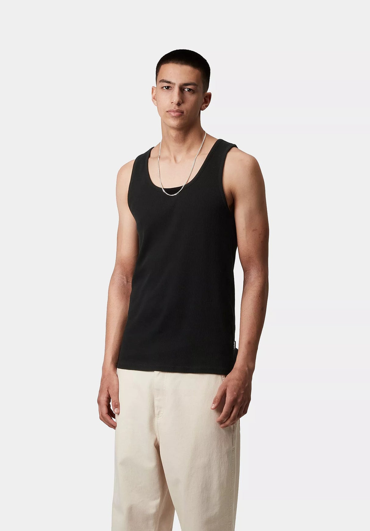 A-Shirt 2 Pack black2 Rueckenansicht