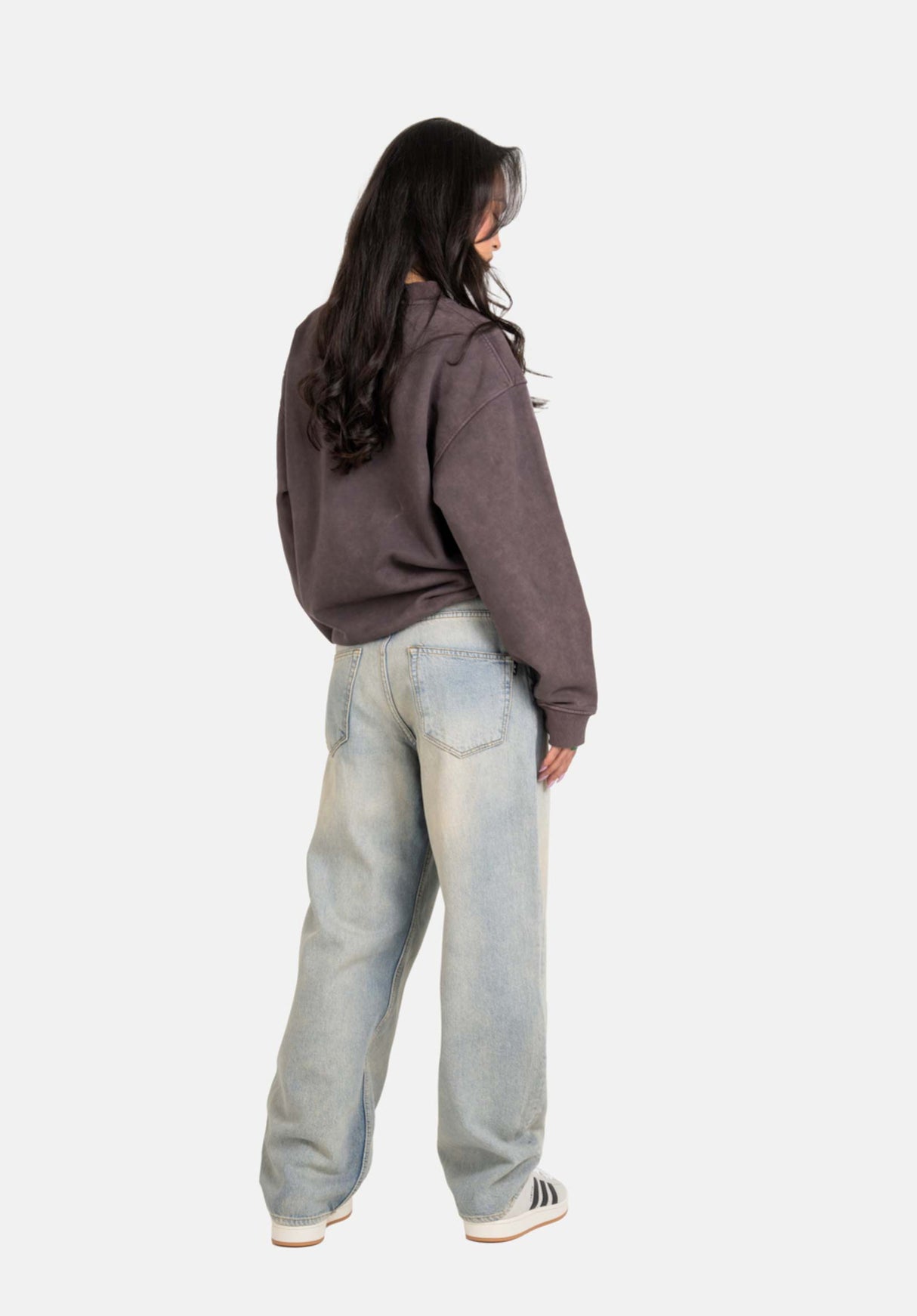 Women Chloé Baggy fadedlightblue Rueckenansicht