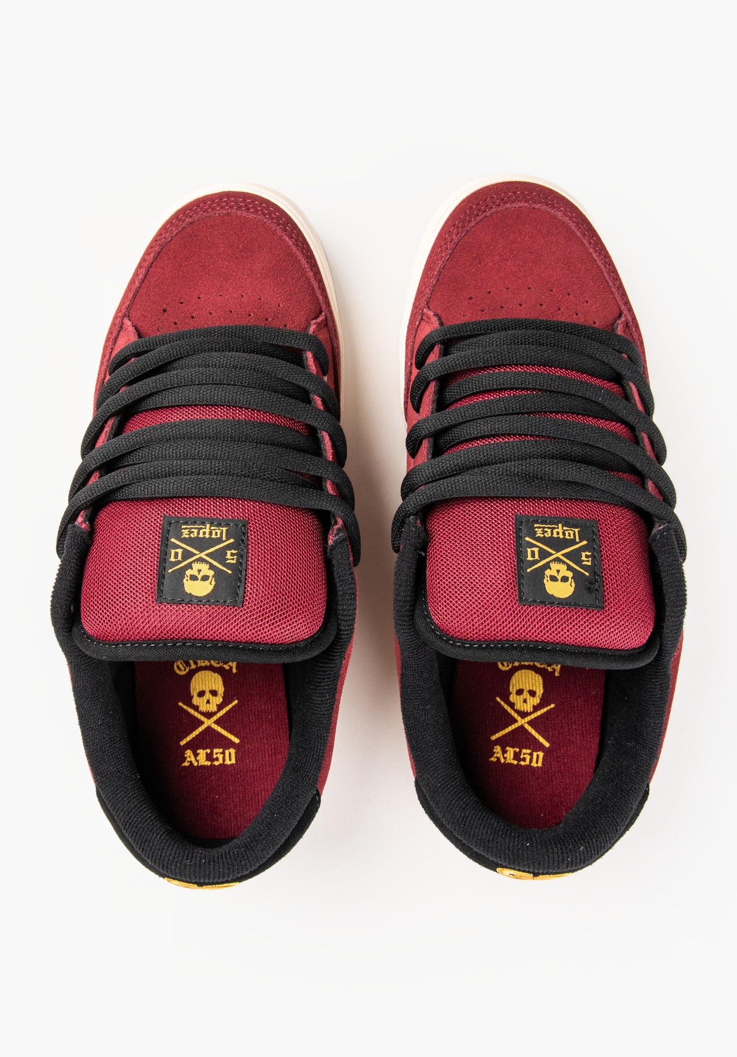 Lopez 50 cordovan-black-yellow Unteransicht Zoom Image