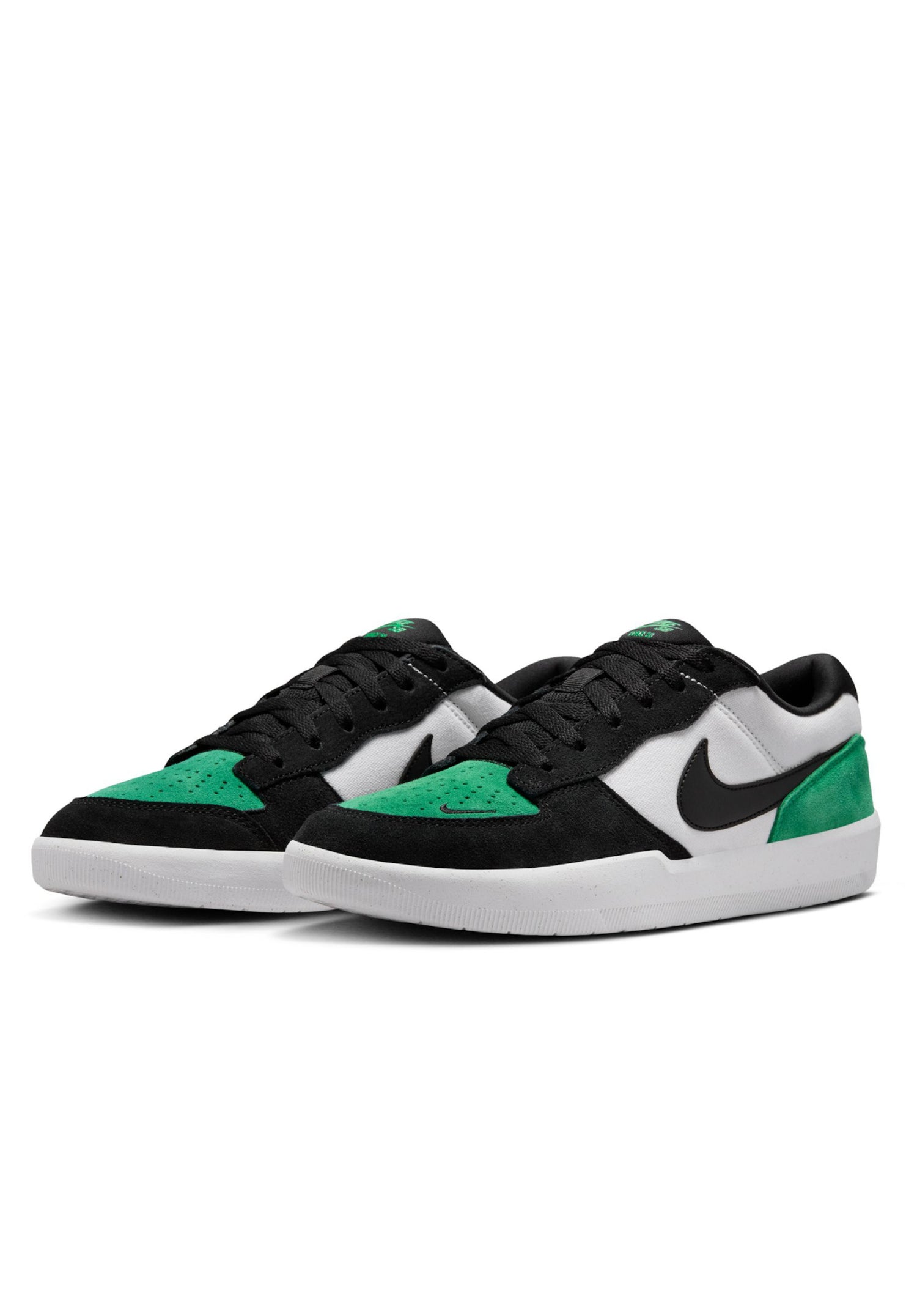 Force 58 white-black-stadiumgreen-white Rueckenansicht Zoom Image