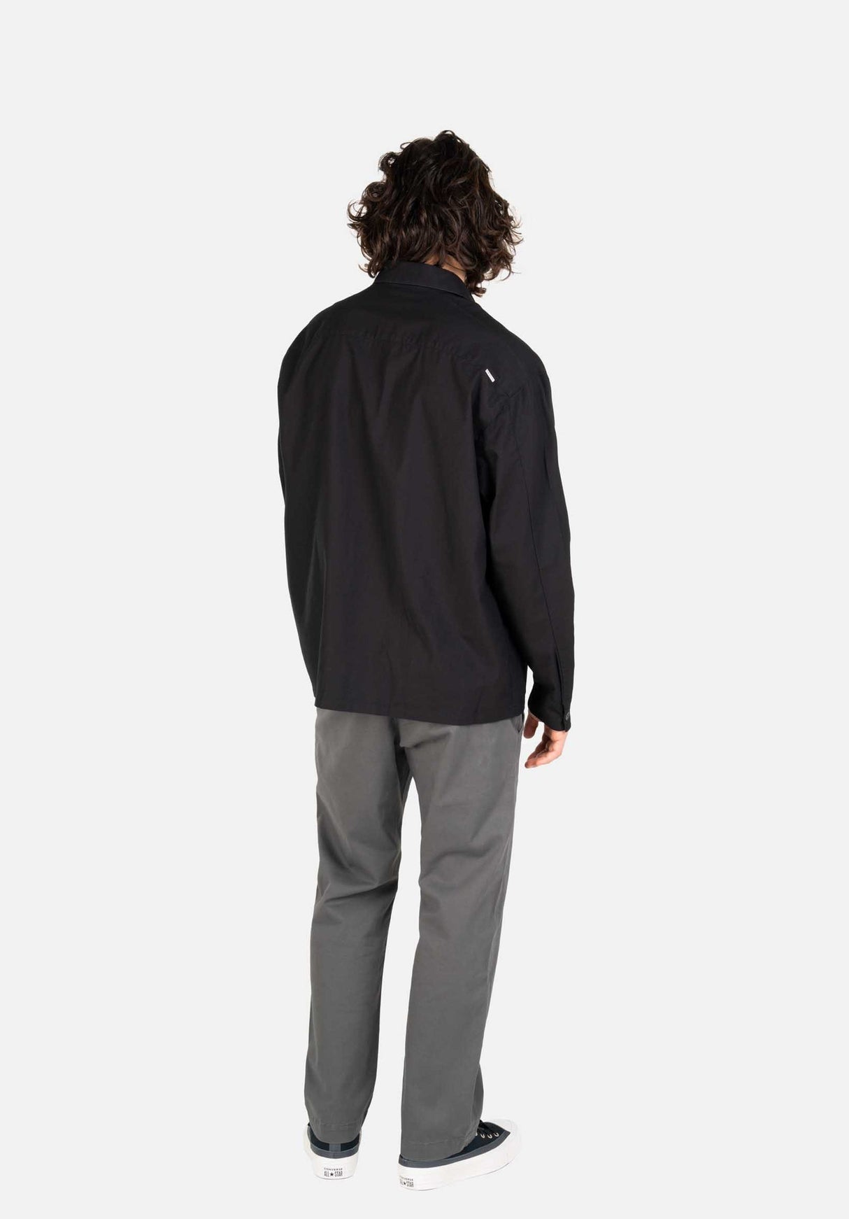 Reflex Loose Chino vulcangrey Rueckenansicht