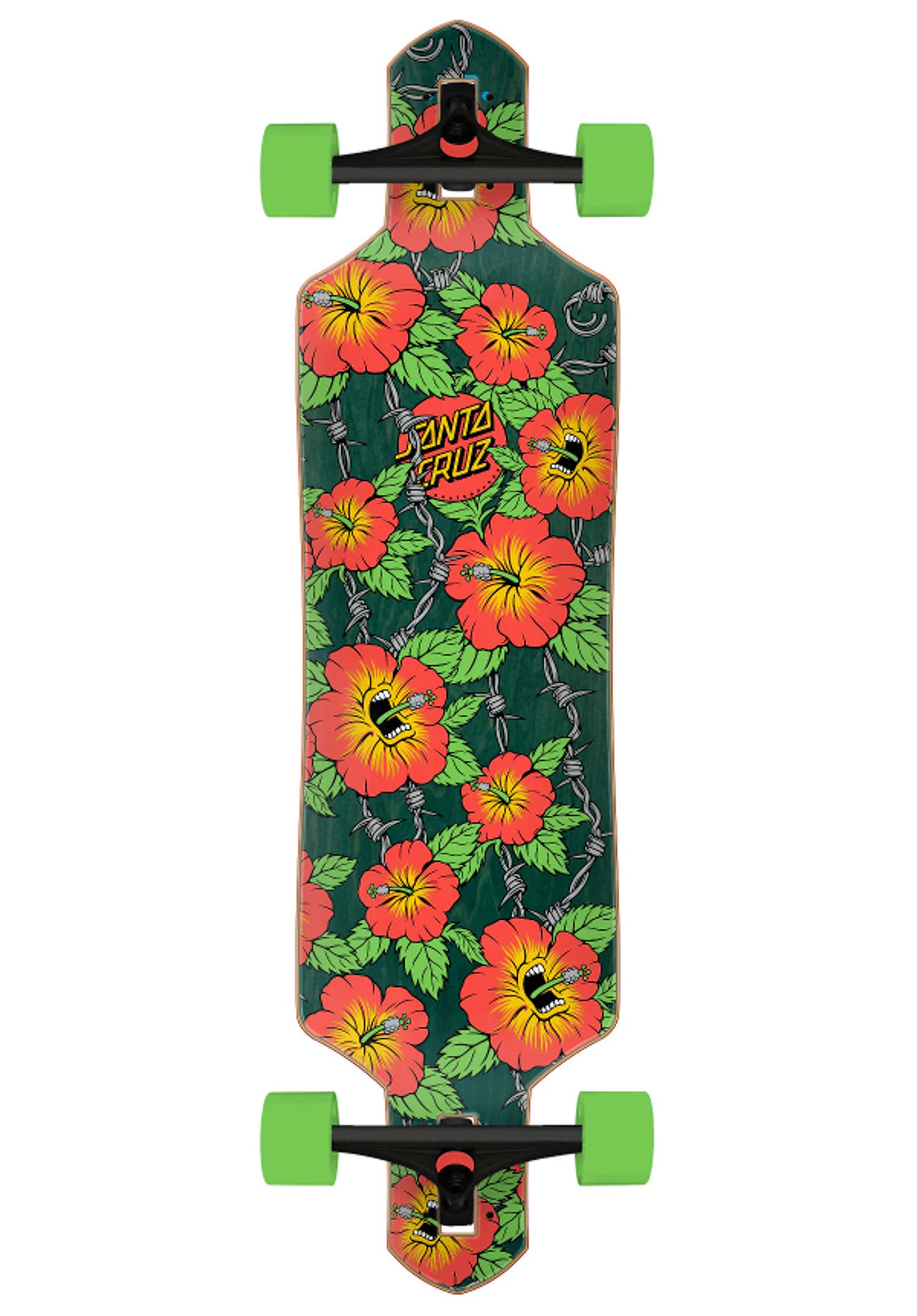 Screaming Hibiscus Drop Thru Cruiser multicolored Vorderansicht Zoom Image