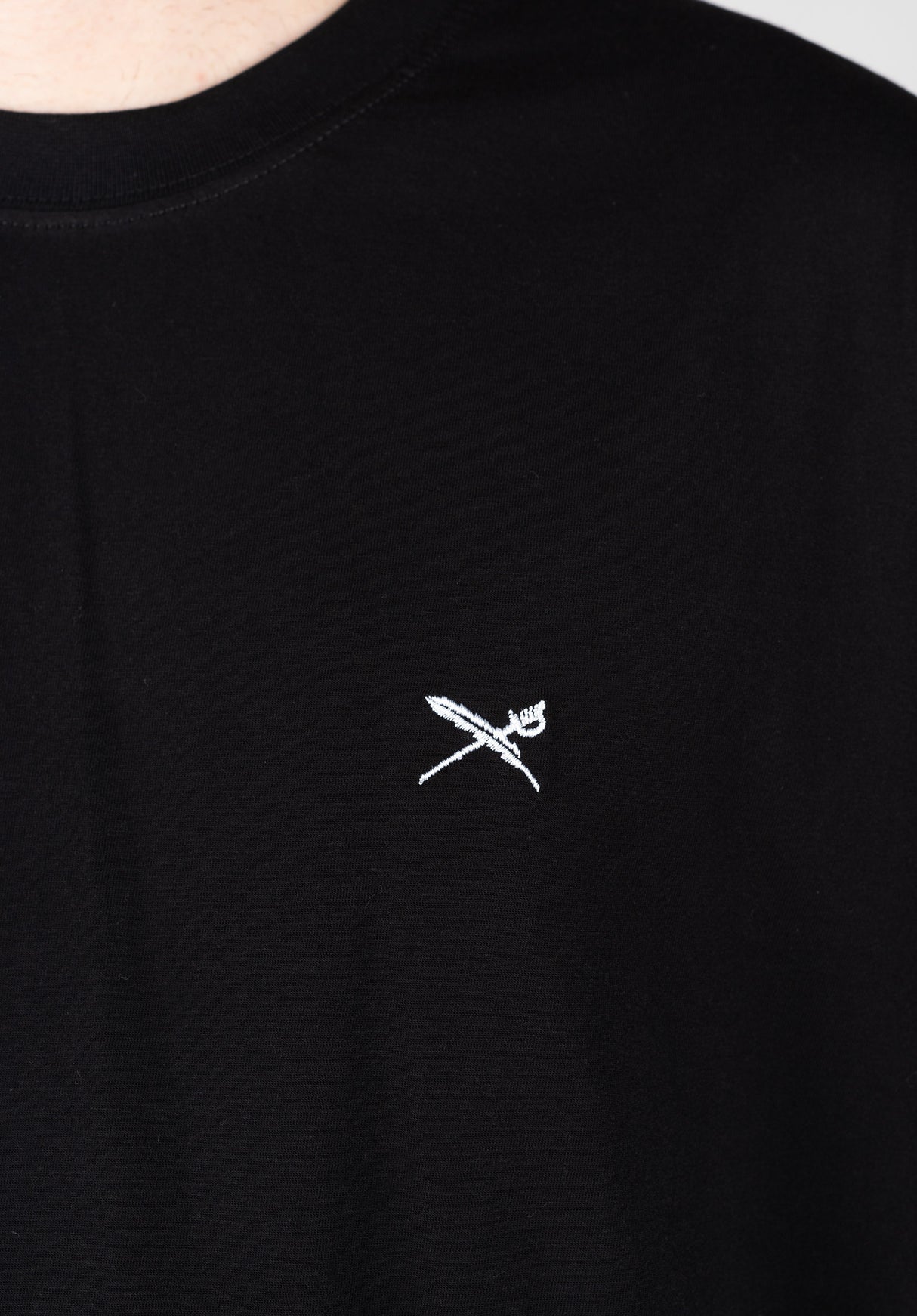 Mini Flag Relaxed black Rueckenansicht