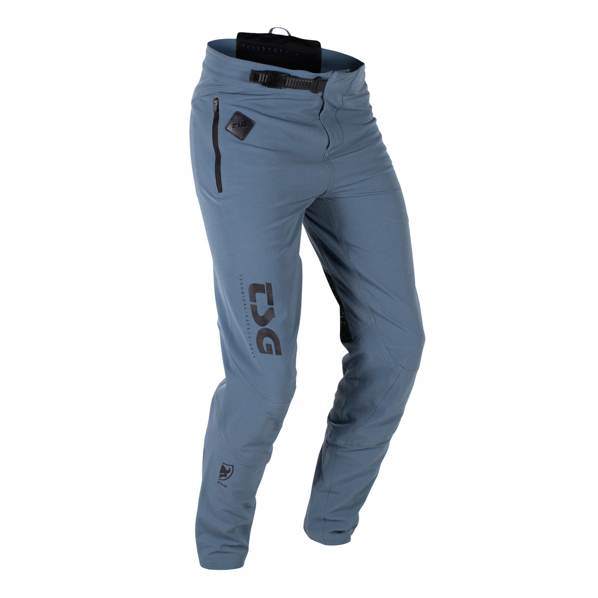Grip DH Pants steel-blue Seitenansicht