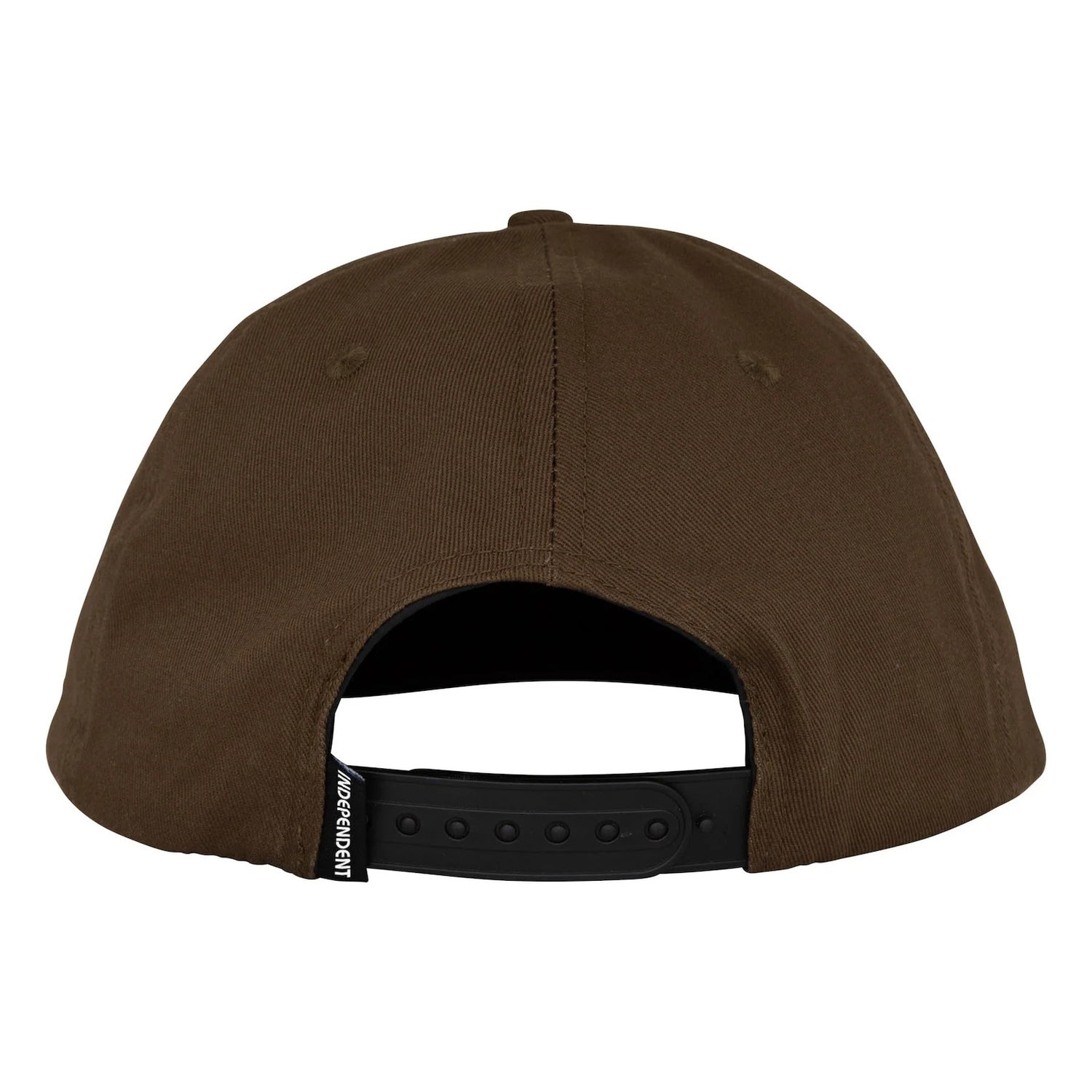 Bar Logo Snapback Unstructured dark-chocolate Rueckenansicht Zoom Image