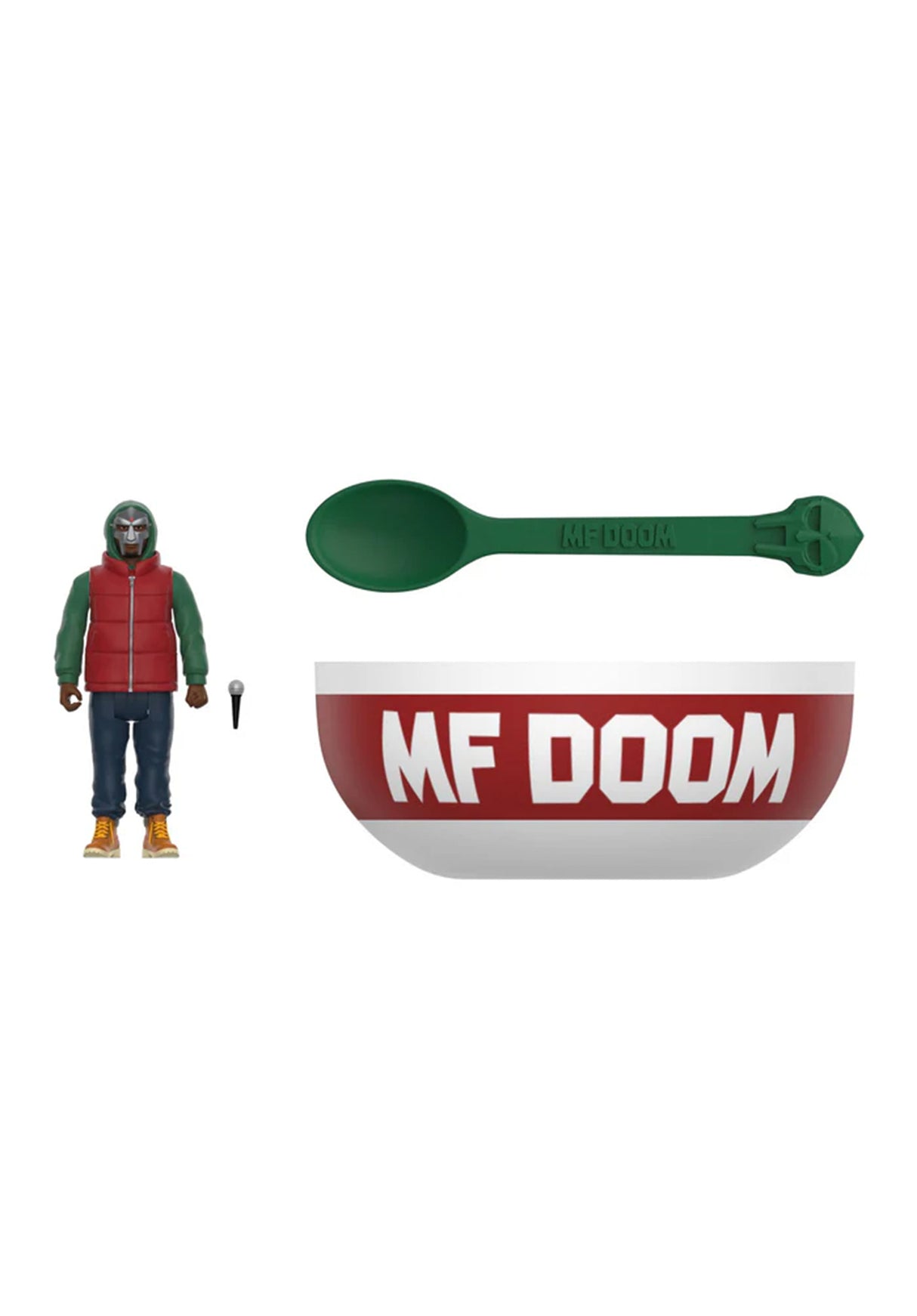 MF DOOM ReAction Figures Wave 02 - MF DOOM (Mm..Fo multicolored Rueckenansicht