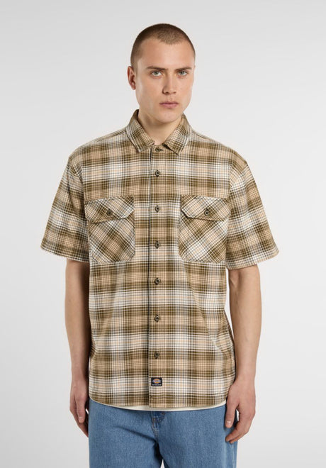 Mike Anderson Check darkolive Vorderansicht