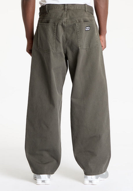 Bigwig Baggy Denim rosinfadedwash Rueckenansicht