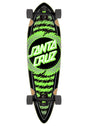 Flame Ringed Dot Pintail Cruiser black-green Vorderansicht