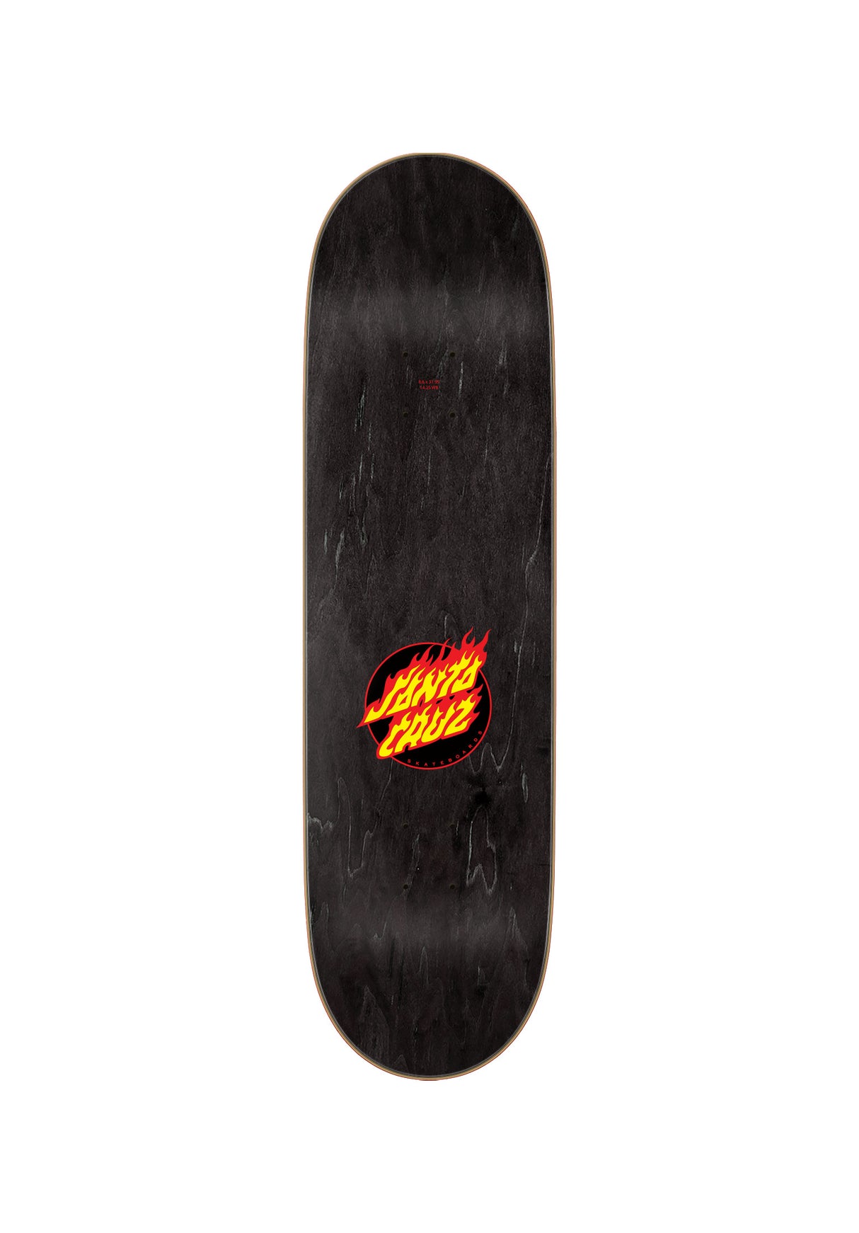 Flame Dot Stripes grey Rueckenansicht