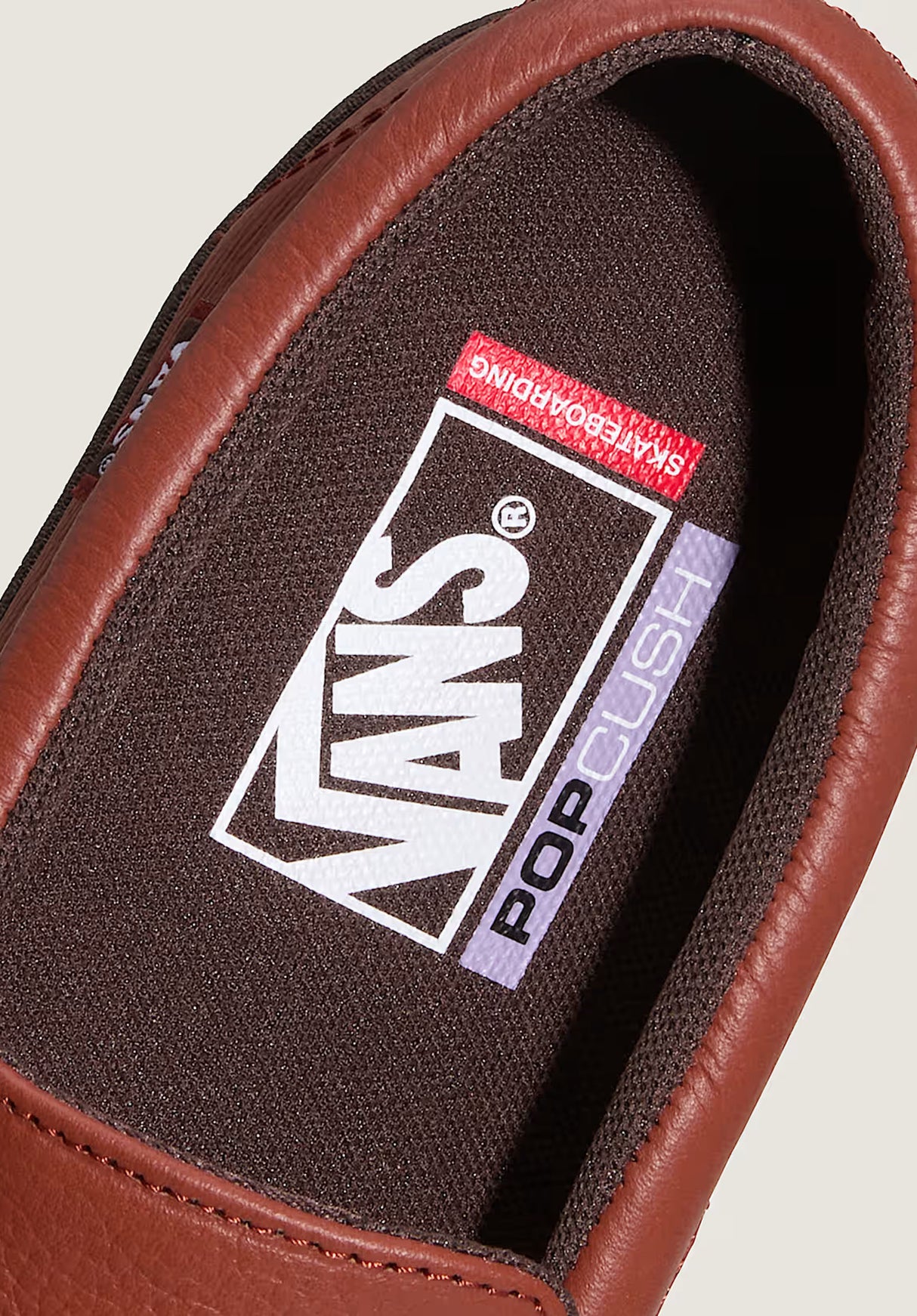 Skate Loafer rustbronze Oberansicht