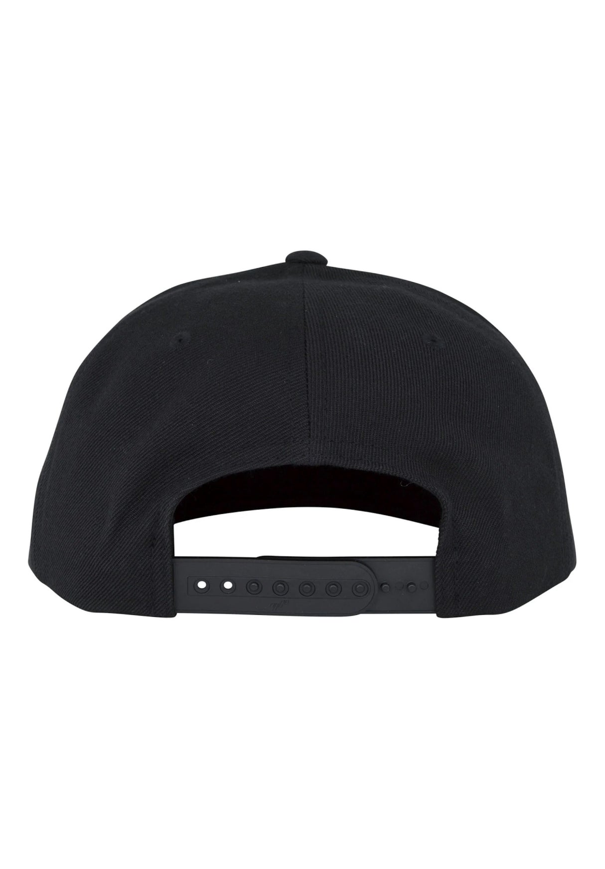 Span Embroidered 6-Panel Structured Snapback black-darkred Rueckenansicht