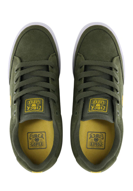 Lopez 50 Slim militarygreen-lemon Closeup2