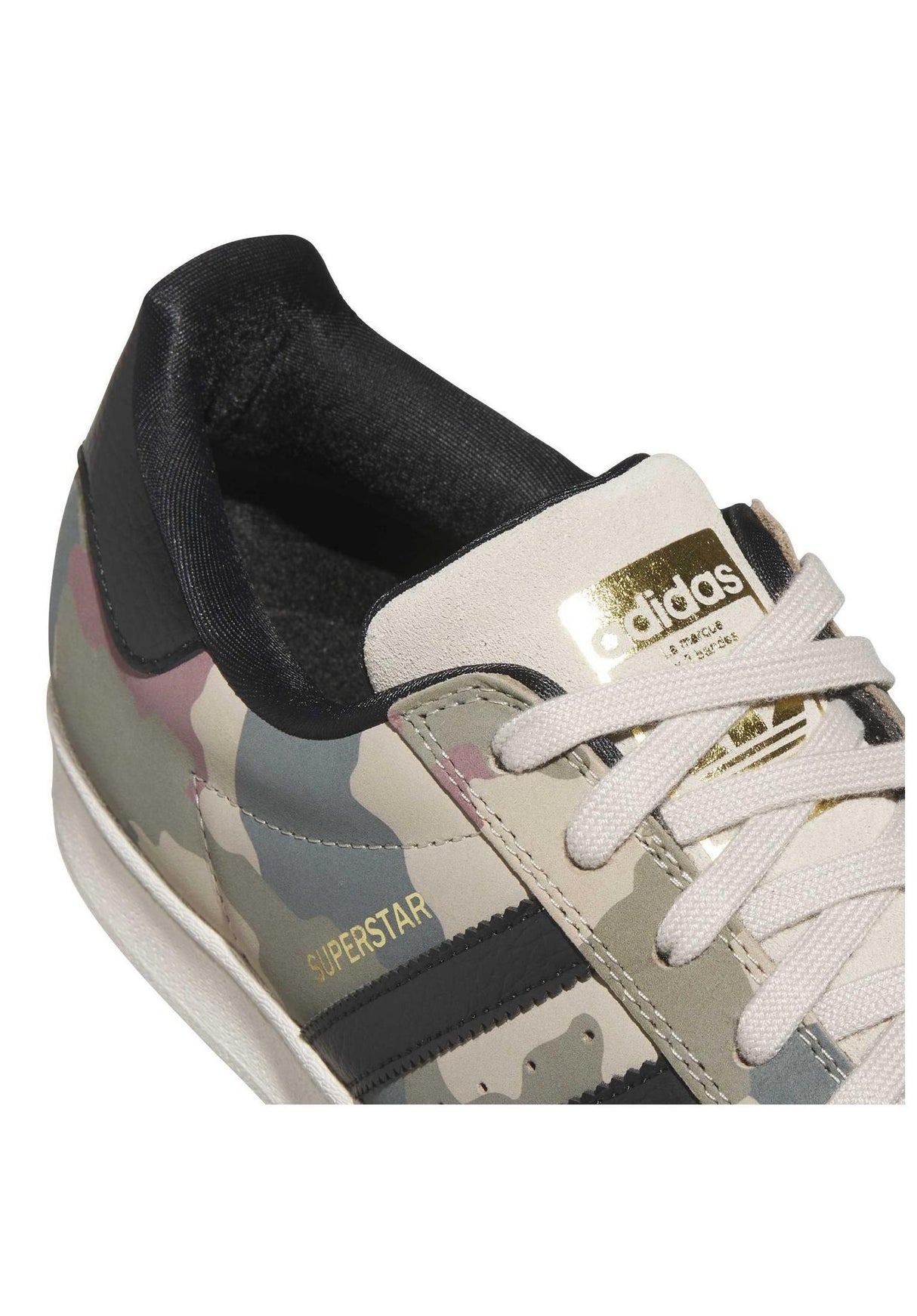 Superstar ADV khaki-black-white Oberansicht