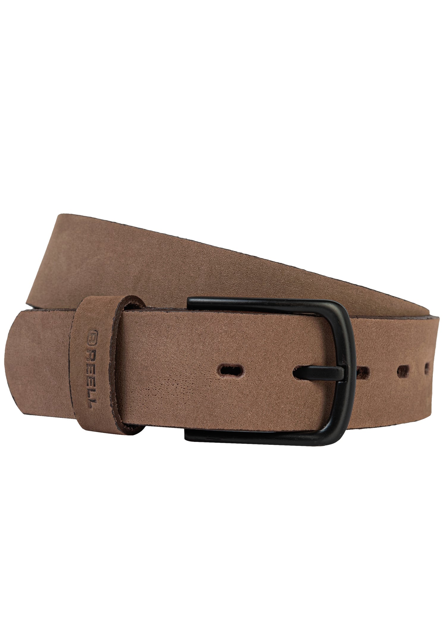 All Black Buckle Belt cappuccino Vorderansicht Zoom Image