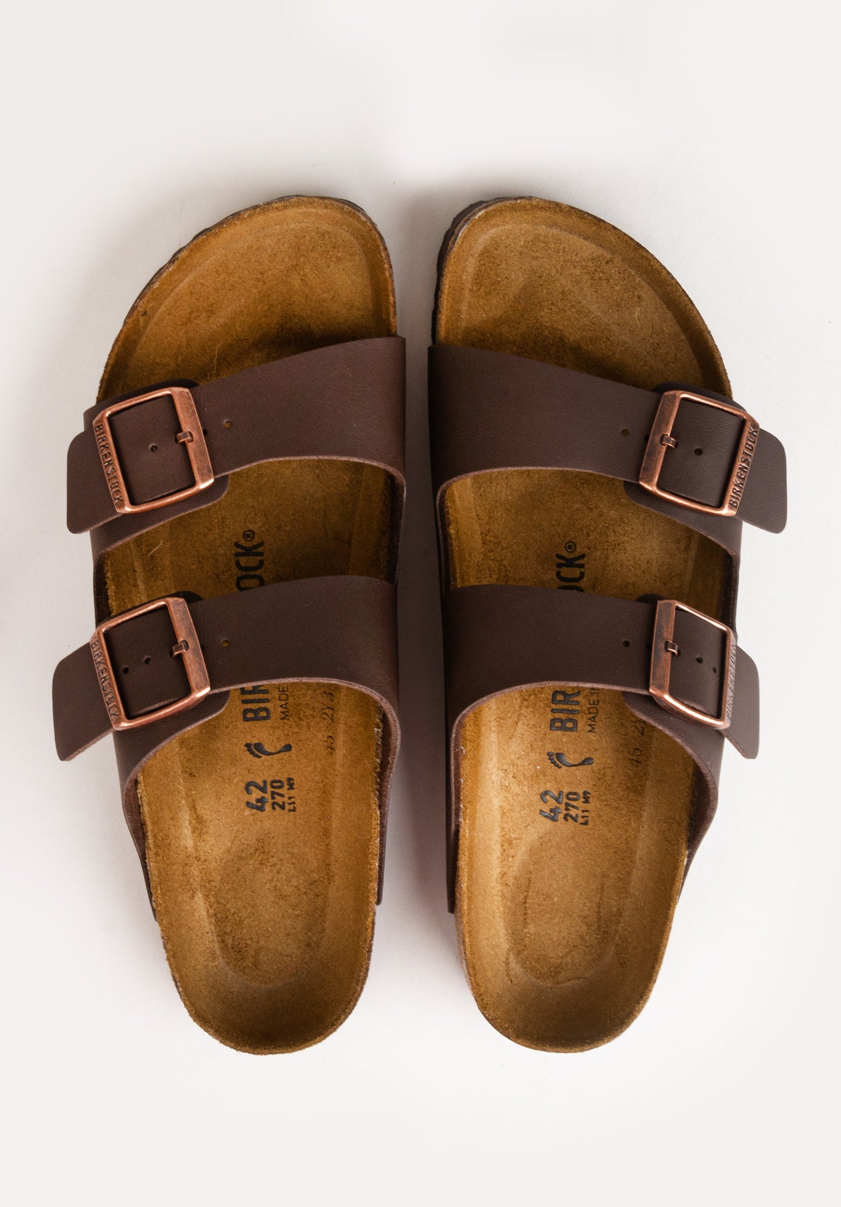 Arizona Birko Flor Narrow darkbrown Closeup2