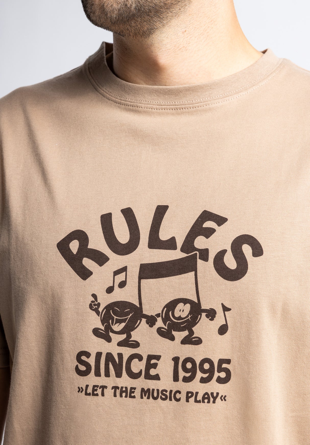 Notes taupe Rueckenansicht