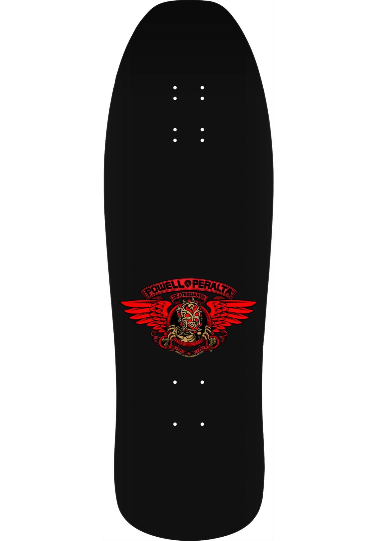 Nicky Guerrero Mask black-goldfoil Rueckenansicht