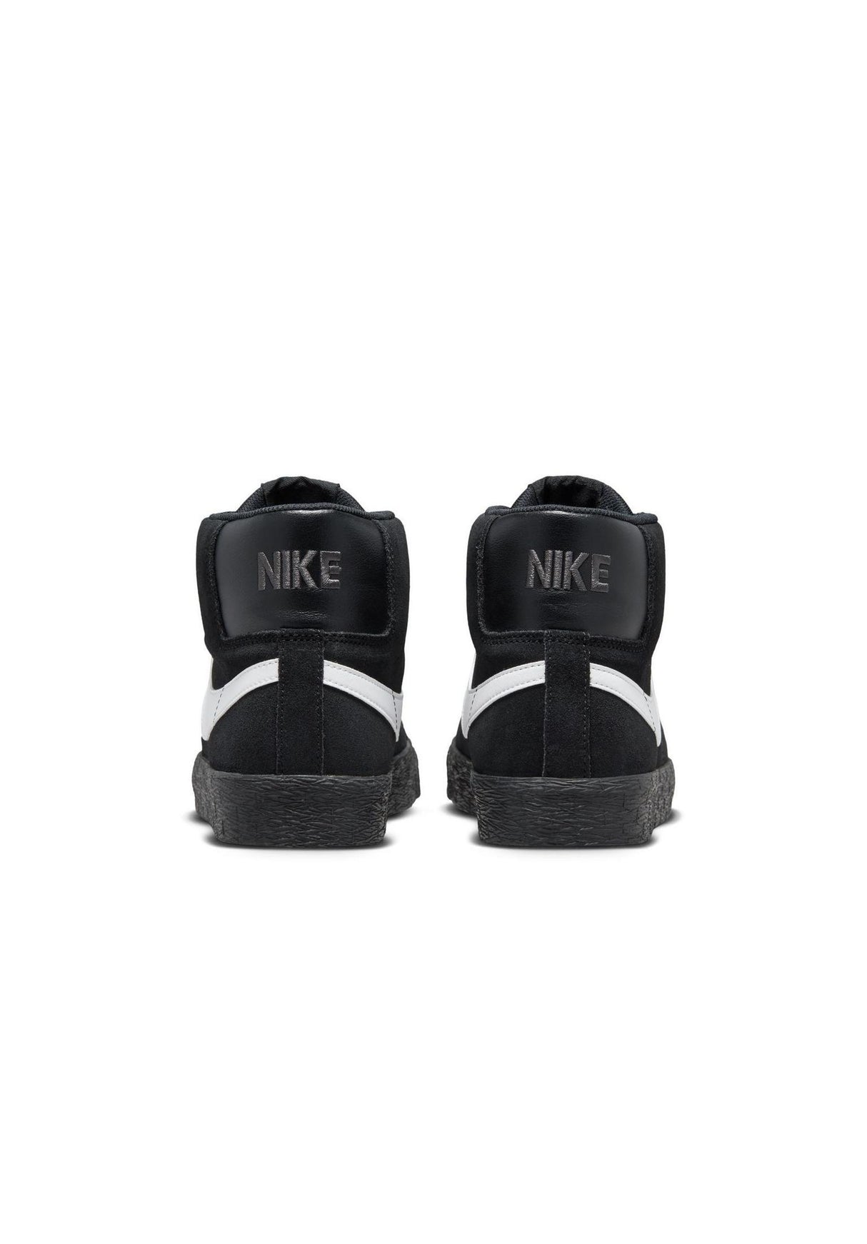 Nike SB Zoom Blazer Mid Sko Mænd black-white-black-black – Set oppefra