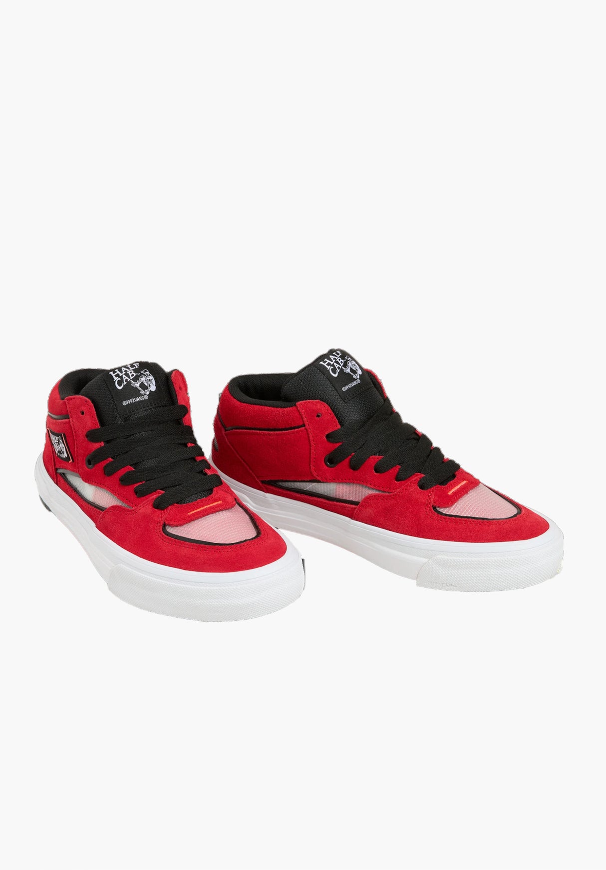 Skate Half Cab WaffleCup red-black-grey Rueckenansicht