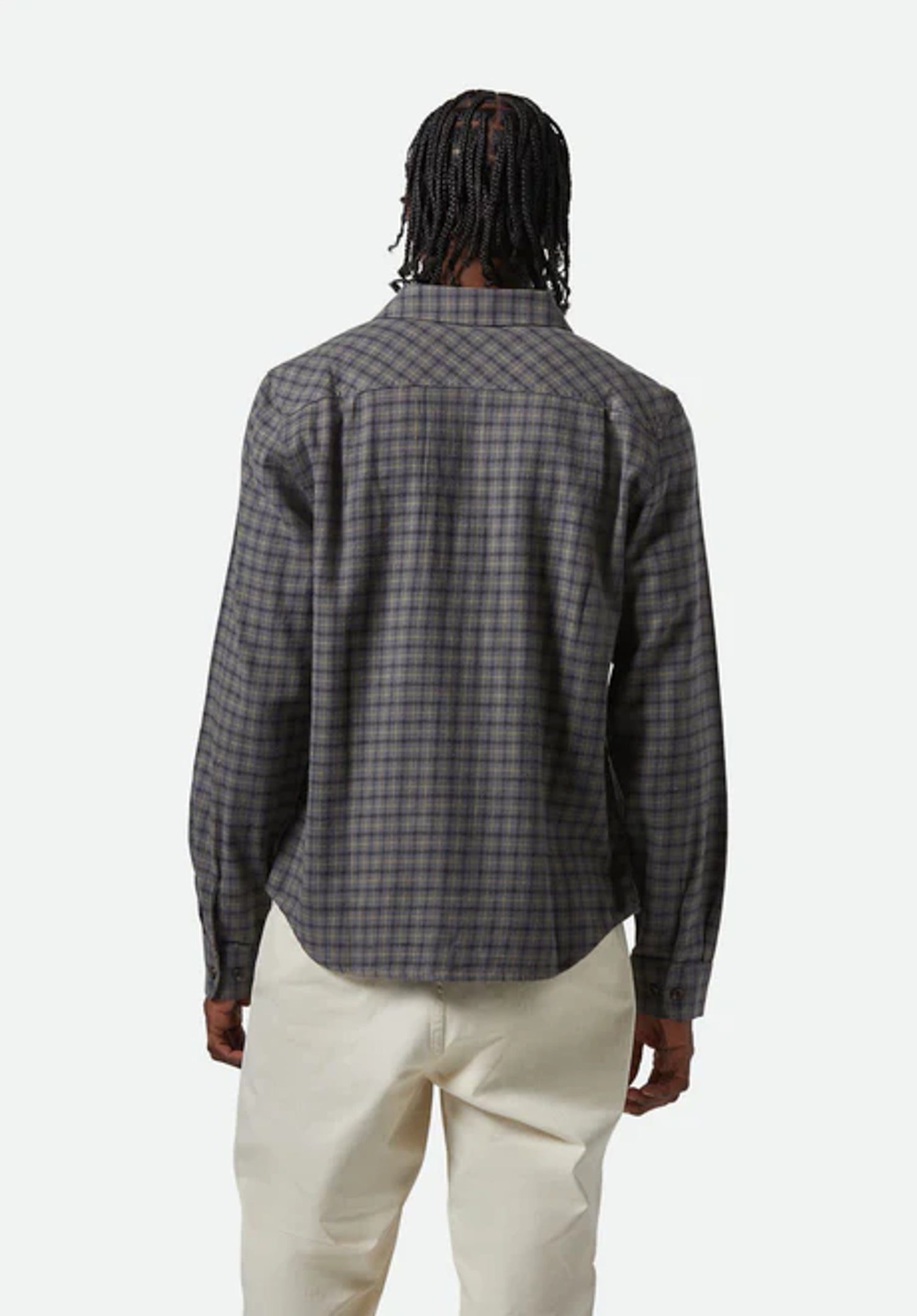 Bowery LW Ultra Flannel charcoal-rayflower-black Rueckenansicht Zoom Image