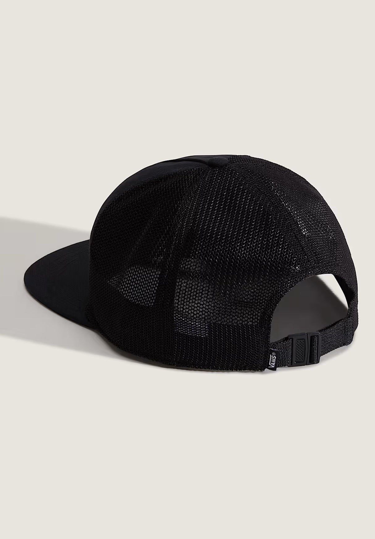 Sidestripe Unstructured Trucker black Rueckenansicht