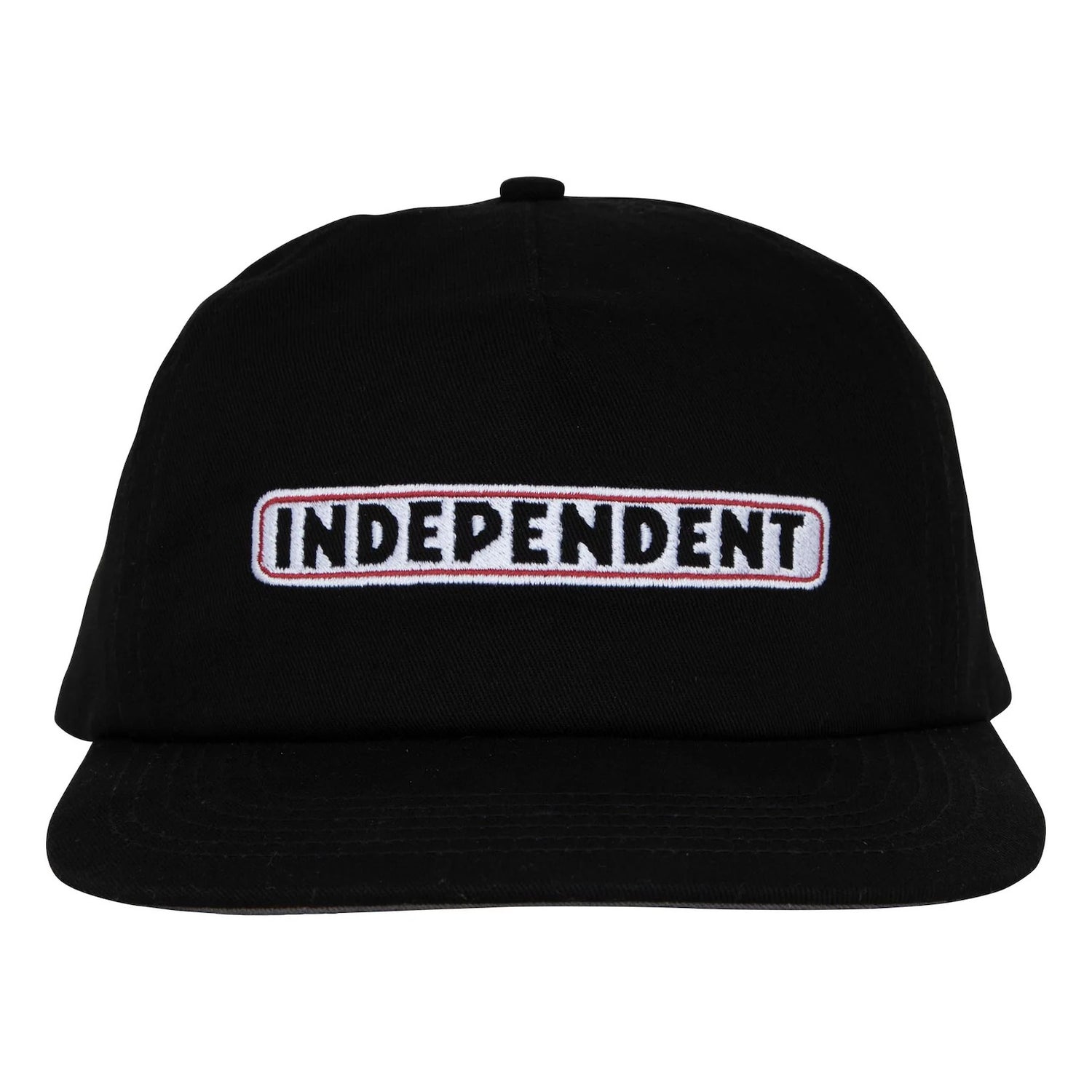Bar Logo Snapback Unstructured black Closeup1 Zoom Image