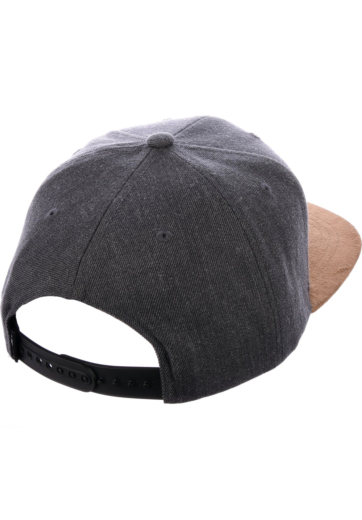 Suede 6-Panel heathercharcoal Closeup1