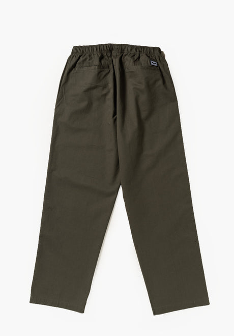 Easy Twill Pant tealeaf Rueckenansicht