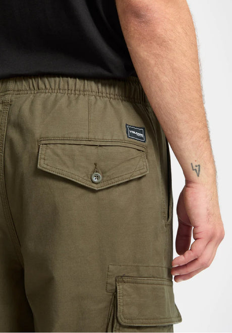 Billow Tapered EW Cargo sageleaf Closeup1