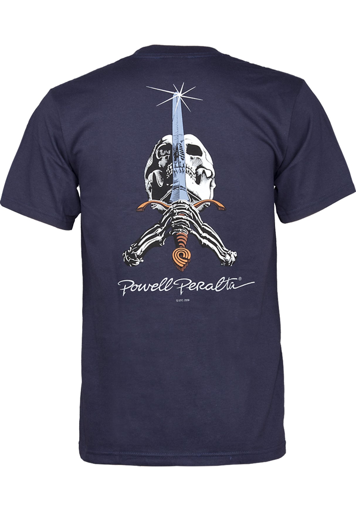 Skull & Sword navy Closeup1