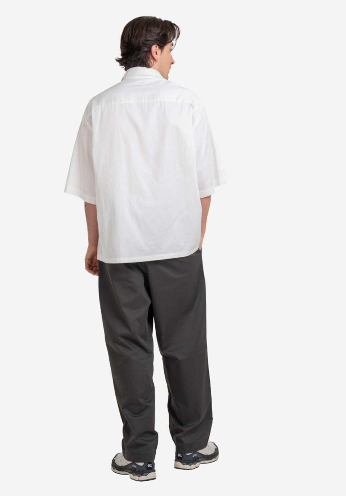 Loose Flex Chino PC vulcangrey Rueckenansicht