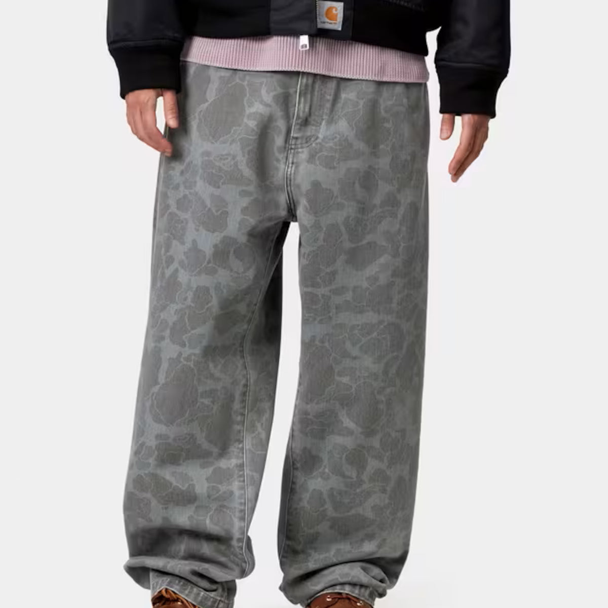Duck Landon Pant Carhartt WIP Jeans in camoduck-blackheavybleached 