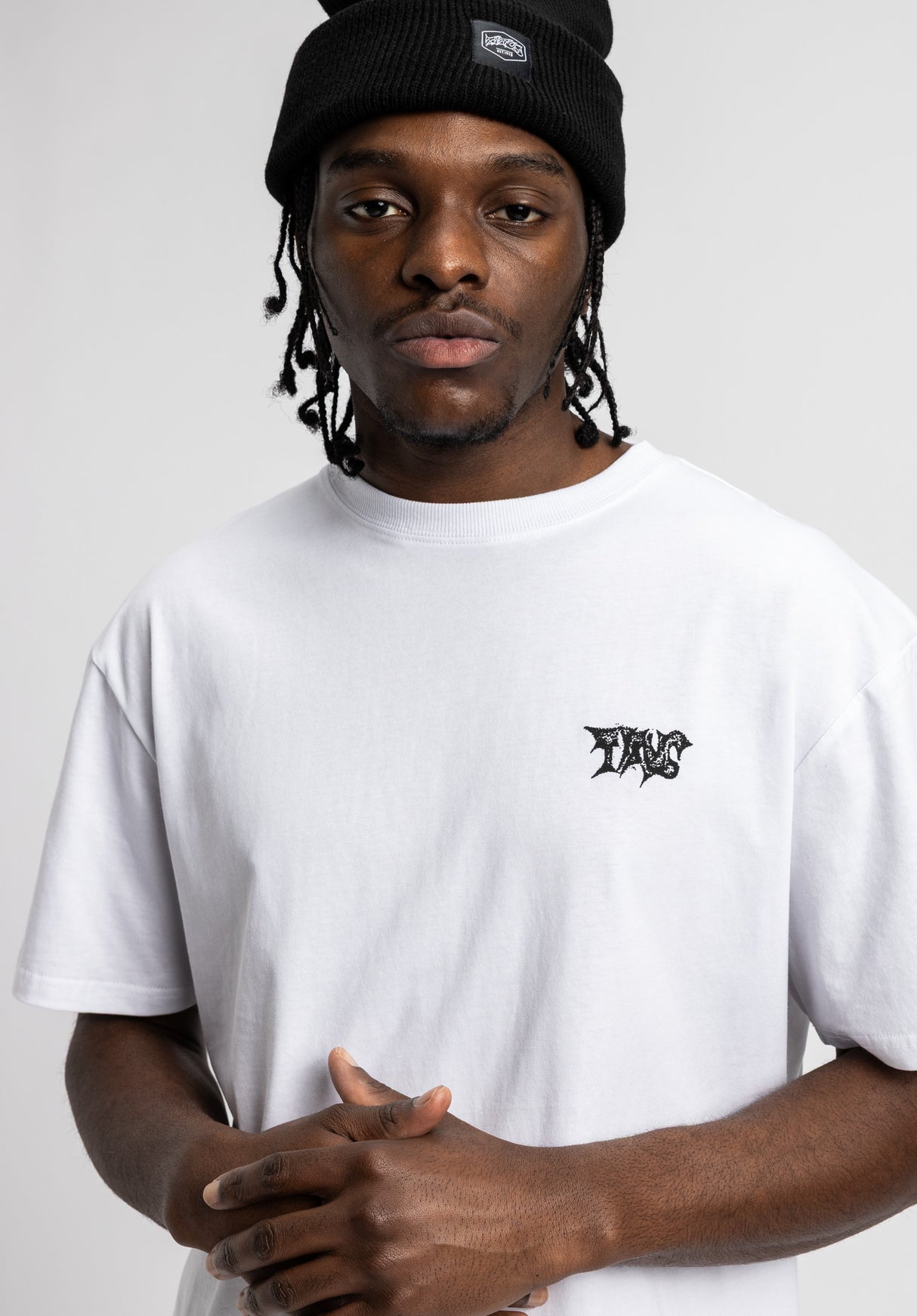 No Time white Closeup2